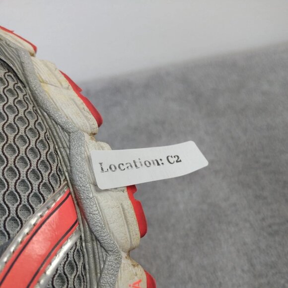 Asics Gel Flux 2 Womens Size 9.5 Running Shoes Low Top Gray Pink Trainers - Picture 12 of 12